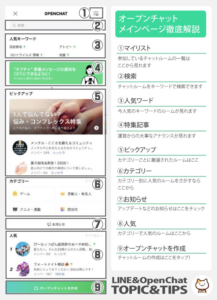 Lineオープンチャットの一番わかりやすい始め方と使い方を徹底解説 参加メンバー編 Lineオープンチャット情報局